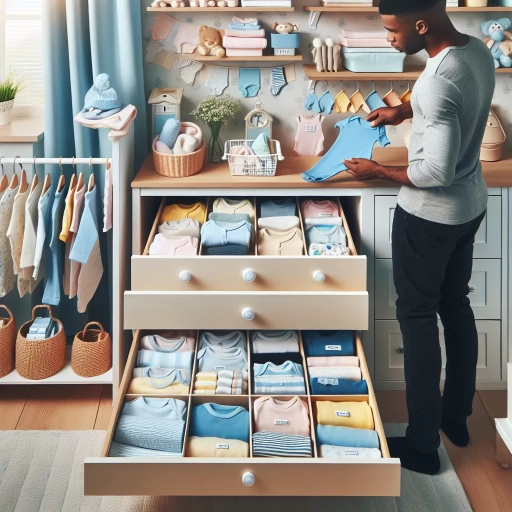 how to organize baby clothes
