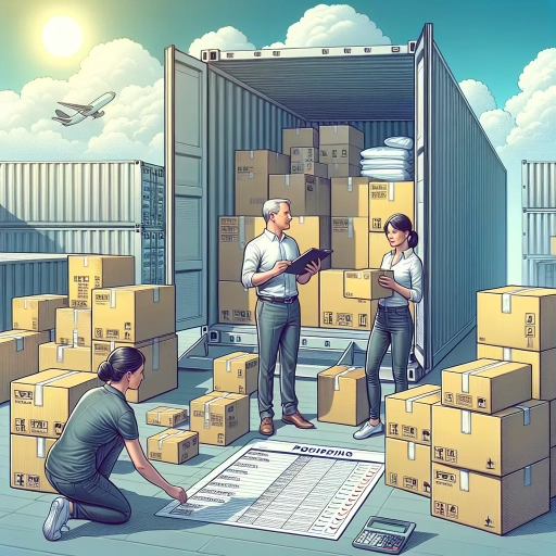 how to pack a container