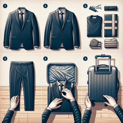 how to pack a suit in a carry on