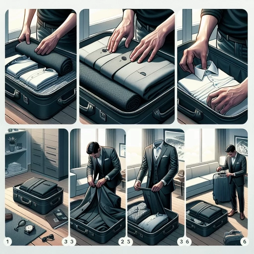 how to pack a suit