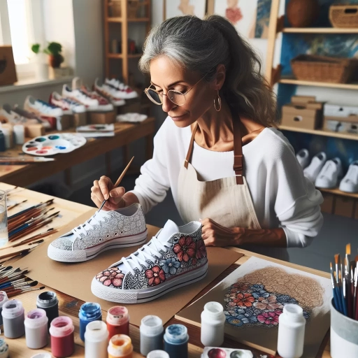 how to paint shoes