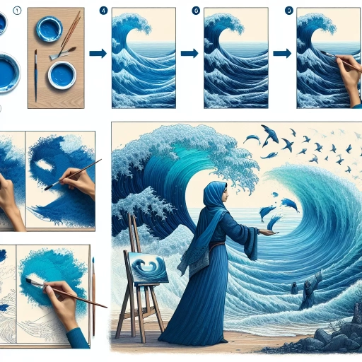 how to paint water
