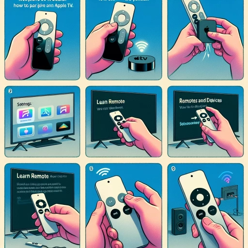 how to pair apple tv remote