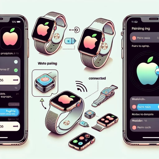 how to pair apple watch with new iphone