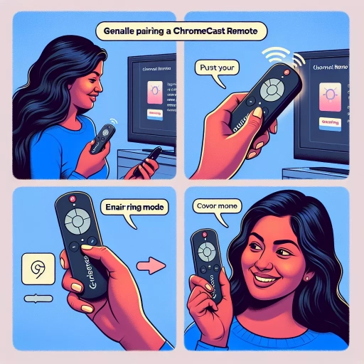 how to pair chromecast remote