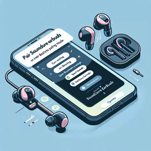 how to pair soundcore earbuds