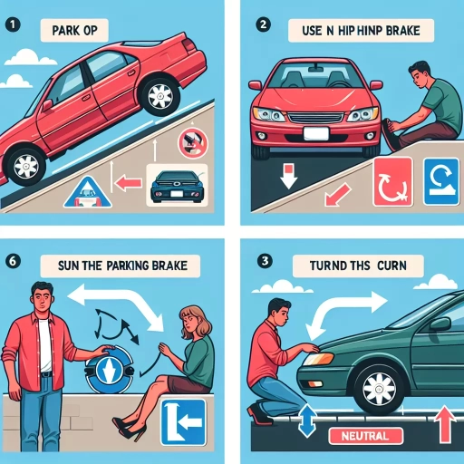how to park on a hill
