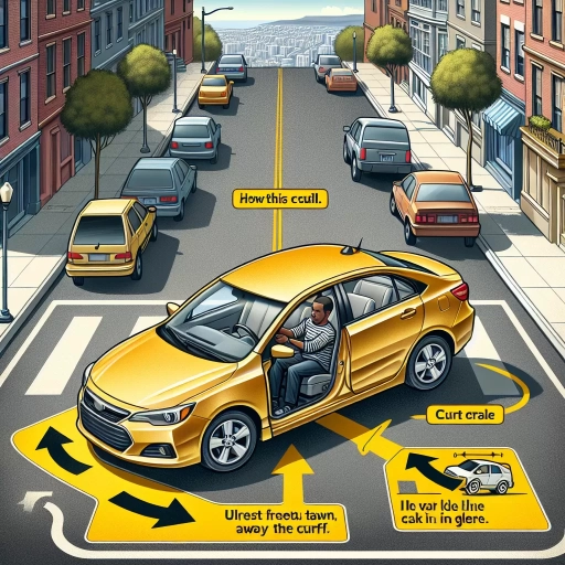 how to park uphill with a curb