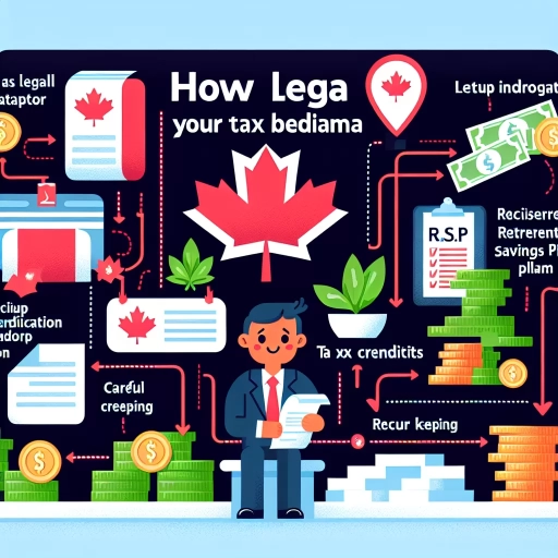 how to pay less taxes in canada