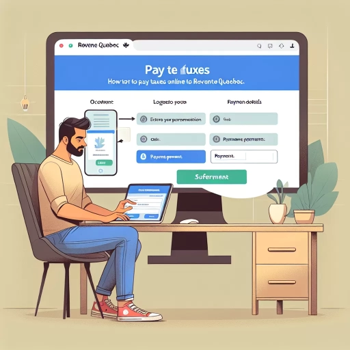 how to pay revenue quebec online