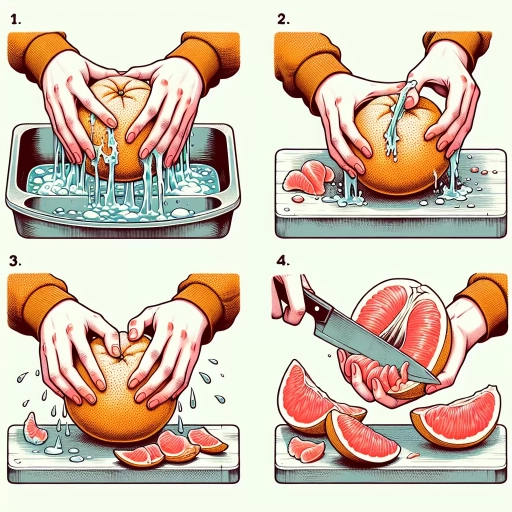 how to peel a pomelo