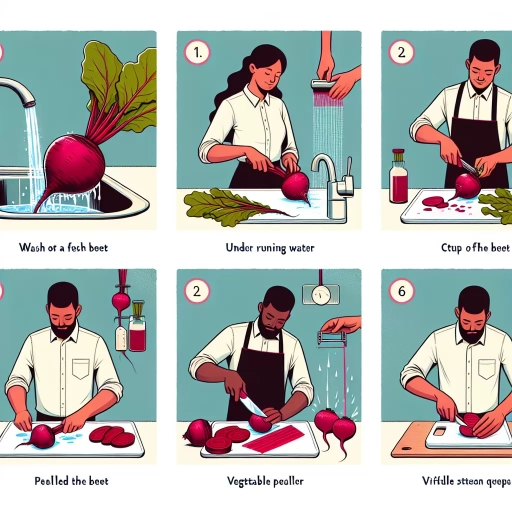 how to peel beets