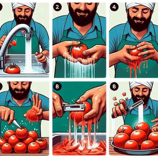 how to peel tomatoes without blanching
