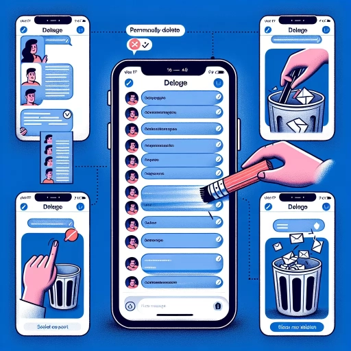 how to permanently delete facebook messages from both sides