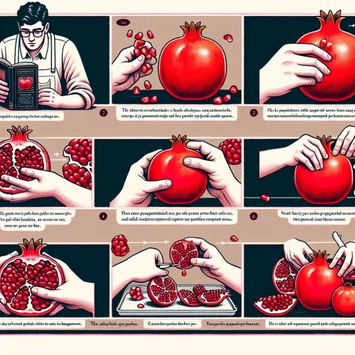 how to pick a pomegranate