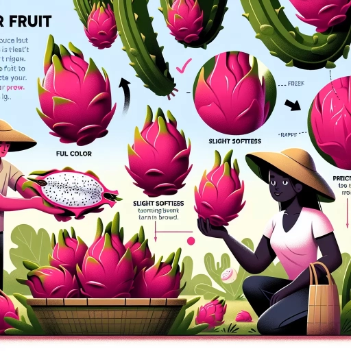 how to pick dragon fruit