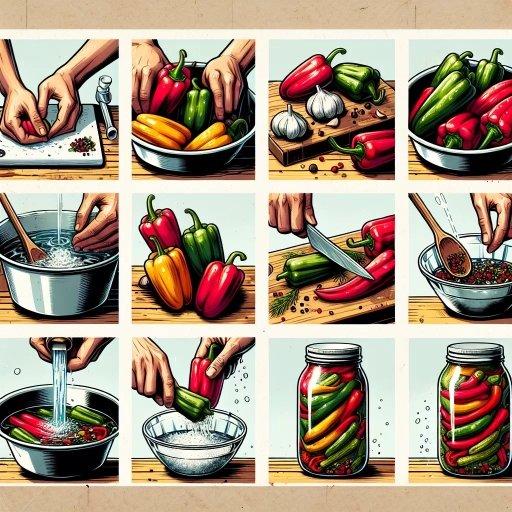 how to pickle peppers