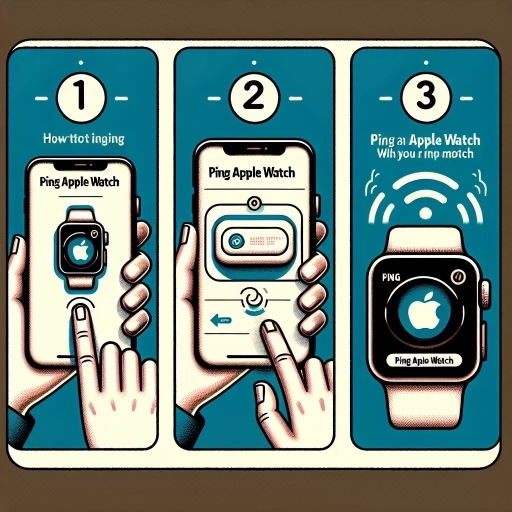 how to ping apple watch