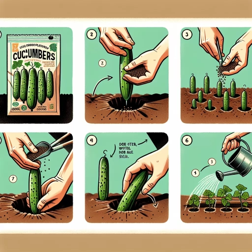 how to plant cucumber seeds