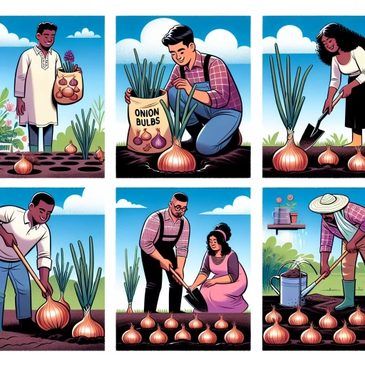 how to plant onion bulbs