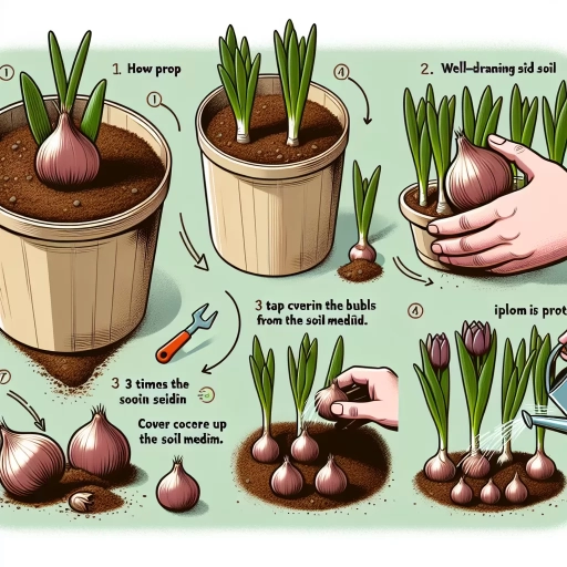 how to plant tulip bulbs in pots