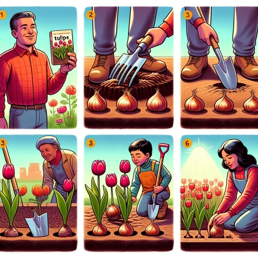 how to plant tulips