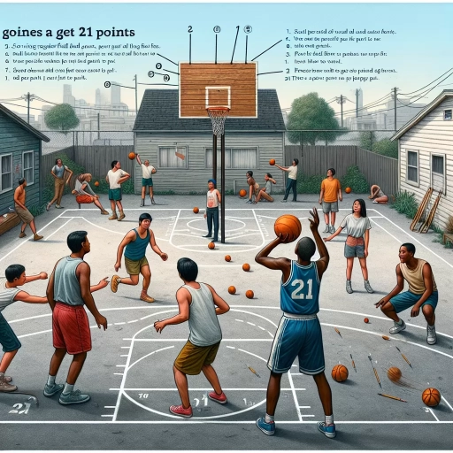 how to play 21 basketball