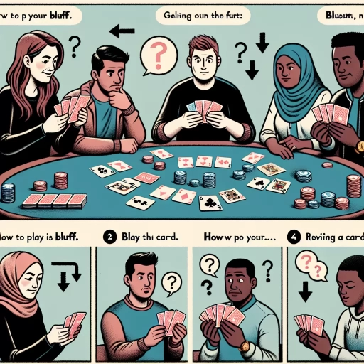 how to play bluff