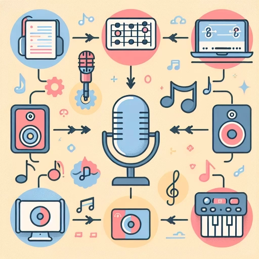 how to play music through mic