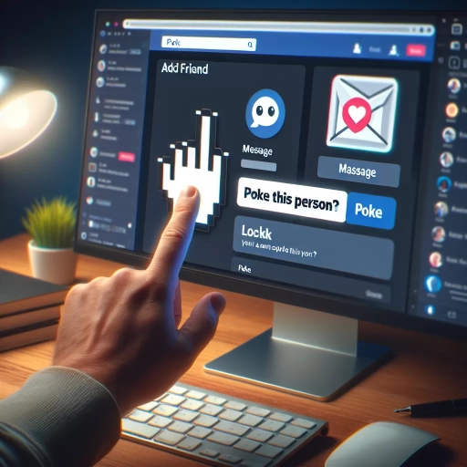 how to poke on facebook