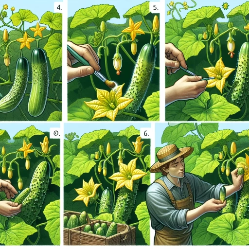 how to pollinate cucumbers