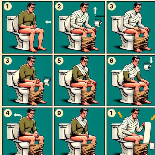 how to poop with broken ribs