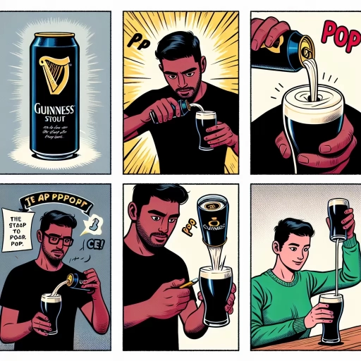 how to pour guinness from can