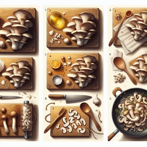 how to prepare oyster mushrooms
