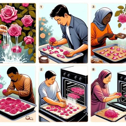 how to preserve rose petals