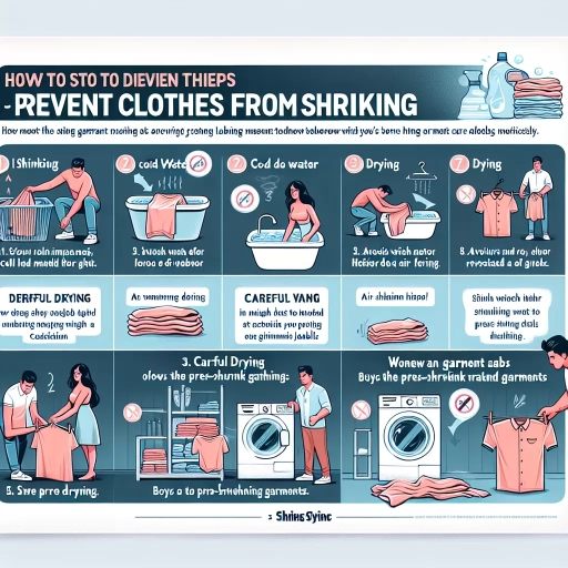 how to prevent clothes from shrinking