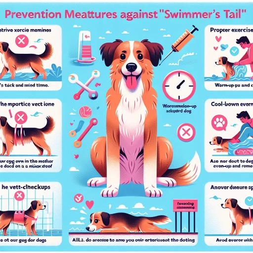 how to prevent swimmers tail in dogs