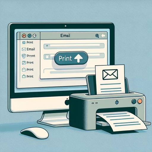how to print an email in outlook