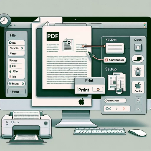 how to print pdf on mac