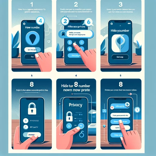 how to private your number