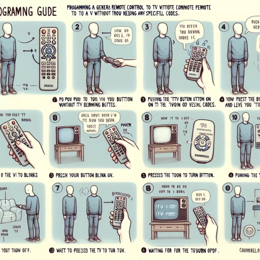 how to program any remote to a tv without codes