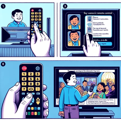 how to program shaw remote to tv