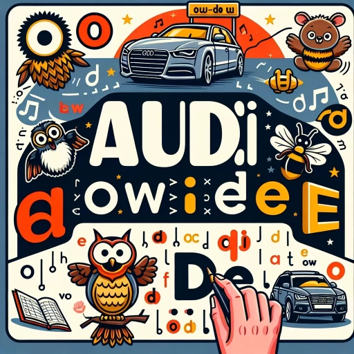 how to pronounce audi