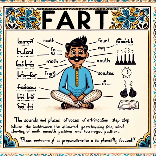 how to pronounce fart
