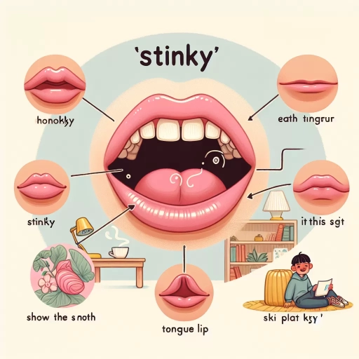 how to pronounce stinky