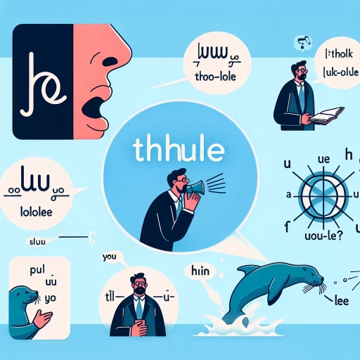 how to pronounce thule