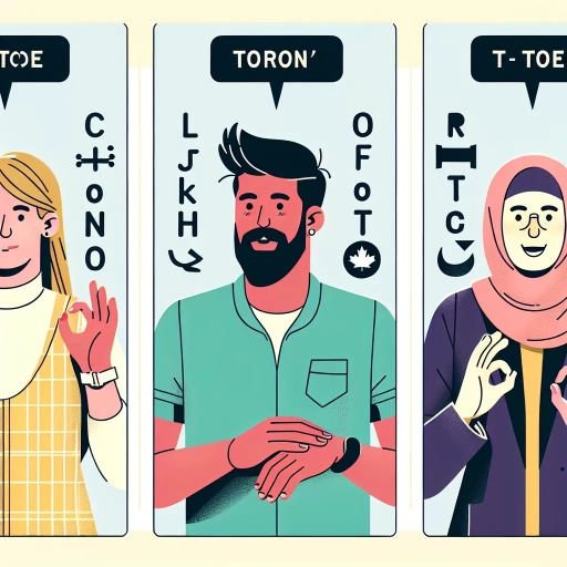 how to pronounce toronto