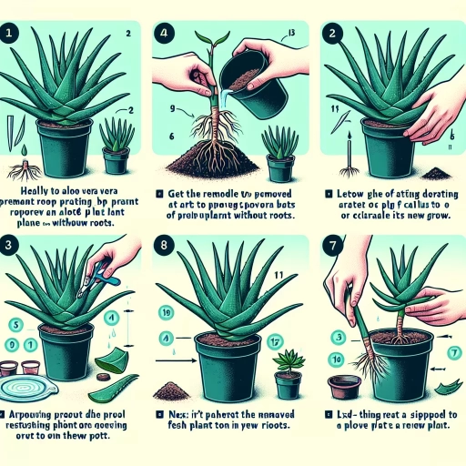 how to propagate aloe vera without roots