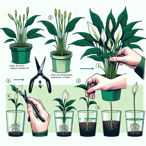 how to propagate peace lily