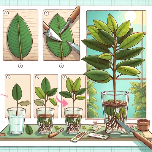 how to propagate rubber plant
